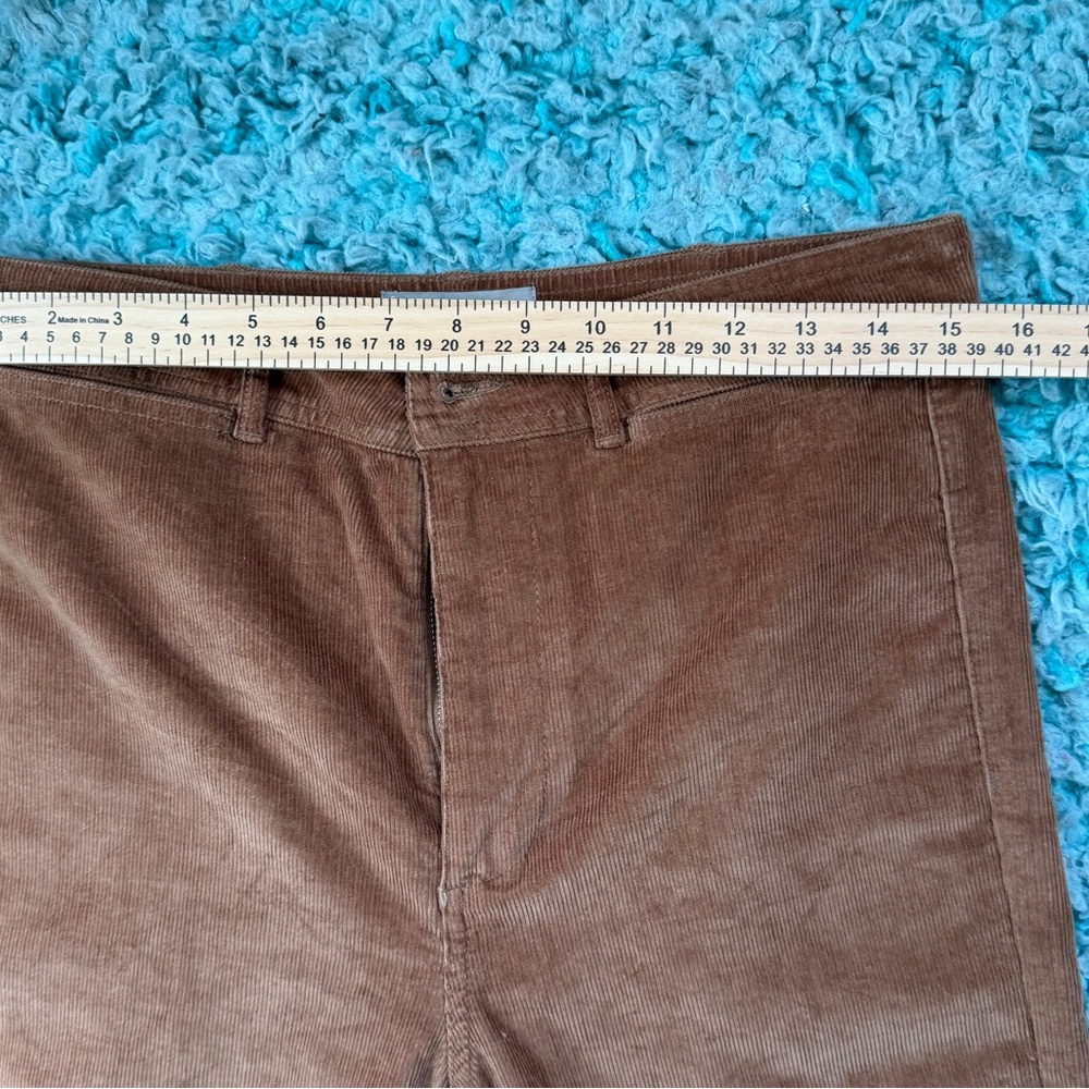 Women’s Everlane brown wide leg Corduroy pants - Picture 5 of 7